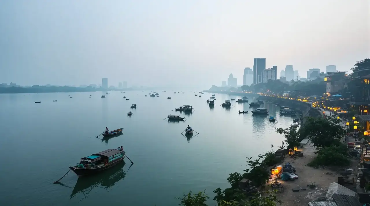 星辰电影院精选：滨江漫步，看新旧隔江对望
